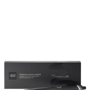 ghd Chronos Curve Conical Wand curling wand with stand and glove