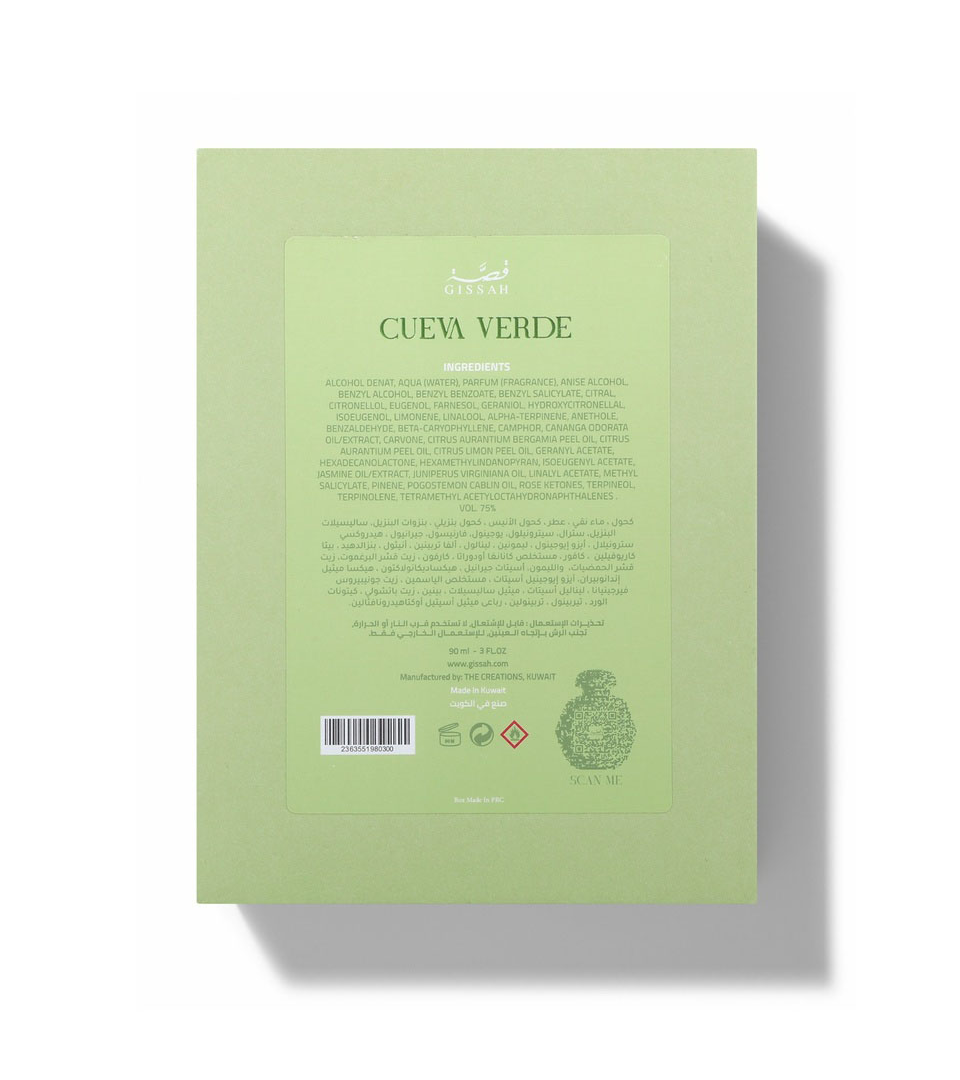 Gissah Cueva Verde Eau de Parfum 90ml – view 3