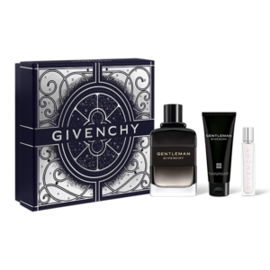 Givenchy Gentleman Boisée Gift Set Festive Edition with Eau de Parfum 100 ml, Shower Gel 75 ml & Travel Spray 12.5 ml