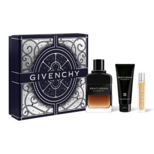 Givenchy Gentleman Réserve Privée Gift Set Festive Edition with Eau de Parfum 100 ml, Shower Gel 75 ml & Travel Spray 12.5 ml