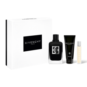 Givenchy Gentleman Society Gift Set Father's Day Edition with Eau de Parfum 100 ml, Hair & Body Shower Gel 75 ml & Travel Spray 12.5 ml