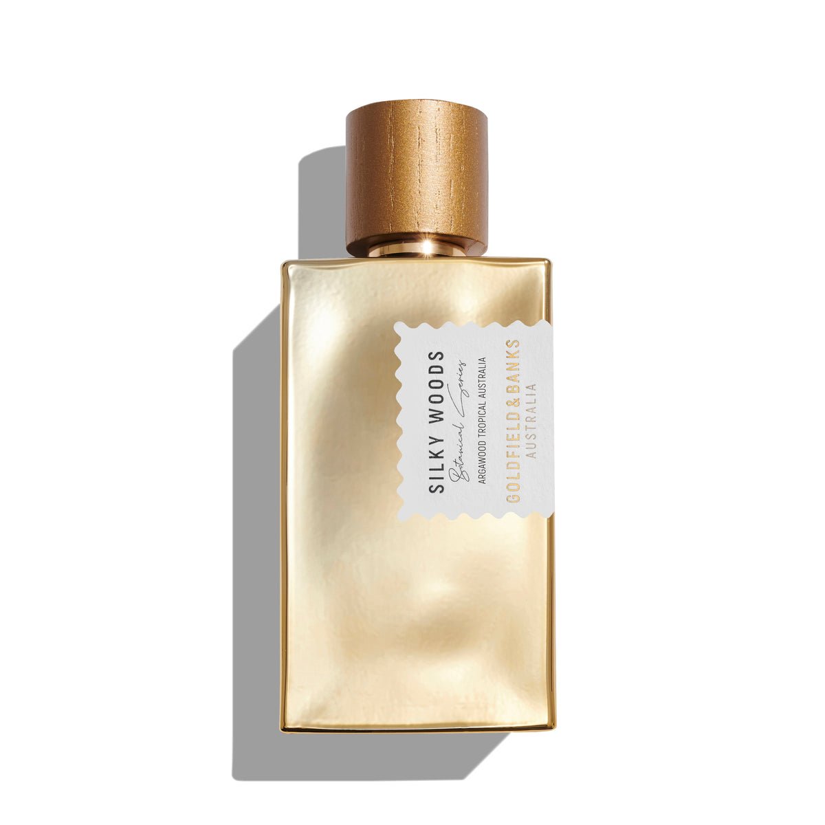 Goldfield & Banks Silky Woods Eau de Parfum 100ml bottle – original agarwood, tobacco and vanilla woody perfume in Egypt