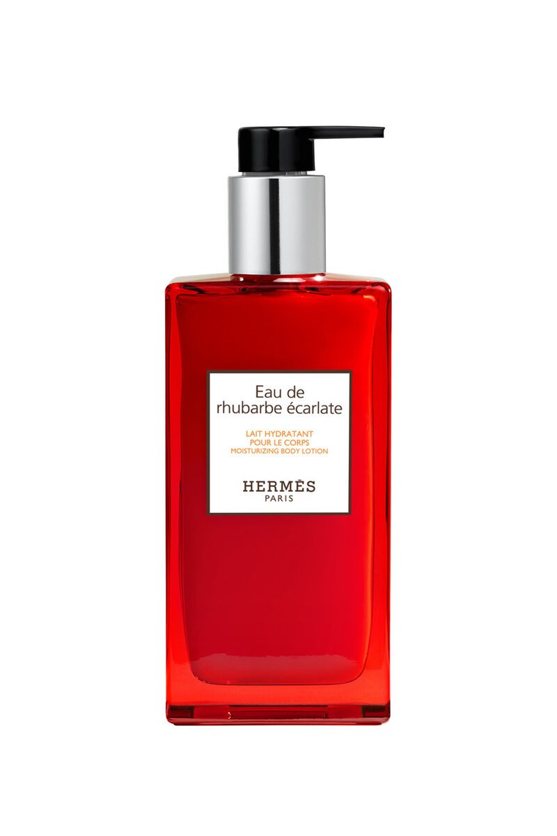 Hermès Eau de Rhubarbe Écarlate Moisturizing Body Lotion 200ml bottle