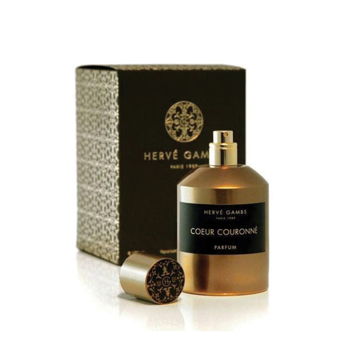 Hervé Gambs Coeur Couronne Parfum Couture 100ml bottle – original neroli, jasmine and davana oriental floral parfum in Egypt