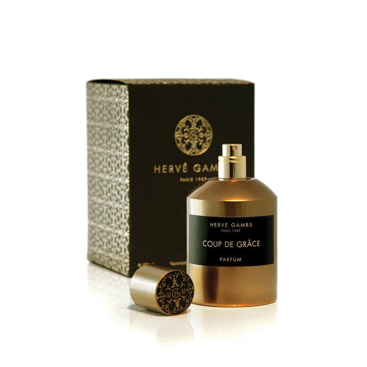 Hervé Gambs Coup de Grace Parfum Couture 100ml bottle – original damask rose, saffron and amber oriental parfum in Egypt