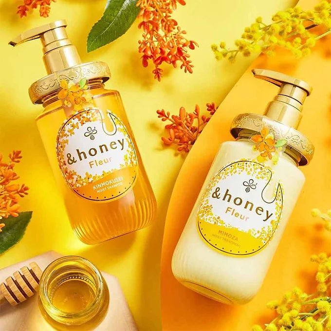&honey Fleur Osmanthus Shampoo, 1.0 | 15.2 fl oz (450 ml)