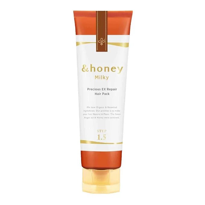 &honey Milky Precious EX Repair Hair Pack Damage Care for Moisturizing Hair 130g