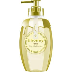 &honey Pixie Moist Silky Shampoo 1.0, 440ml – Deep Hydration for Fine, Tangled H
