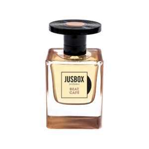JUSBOX Beat Café Eau de Parfum 78ml bottle – original cognac, tobacco and leather woody oriental perfume in Egypt