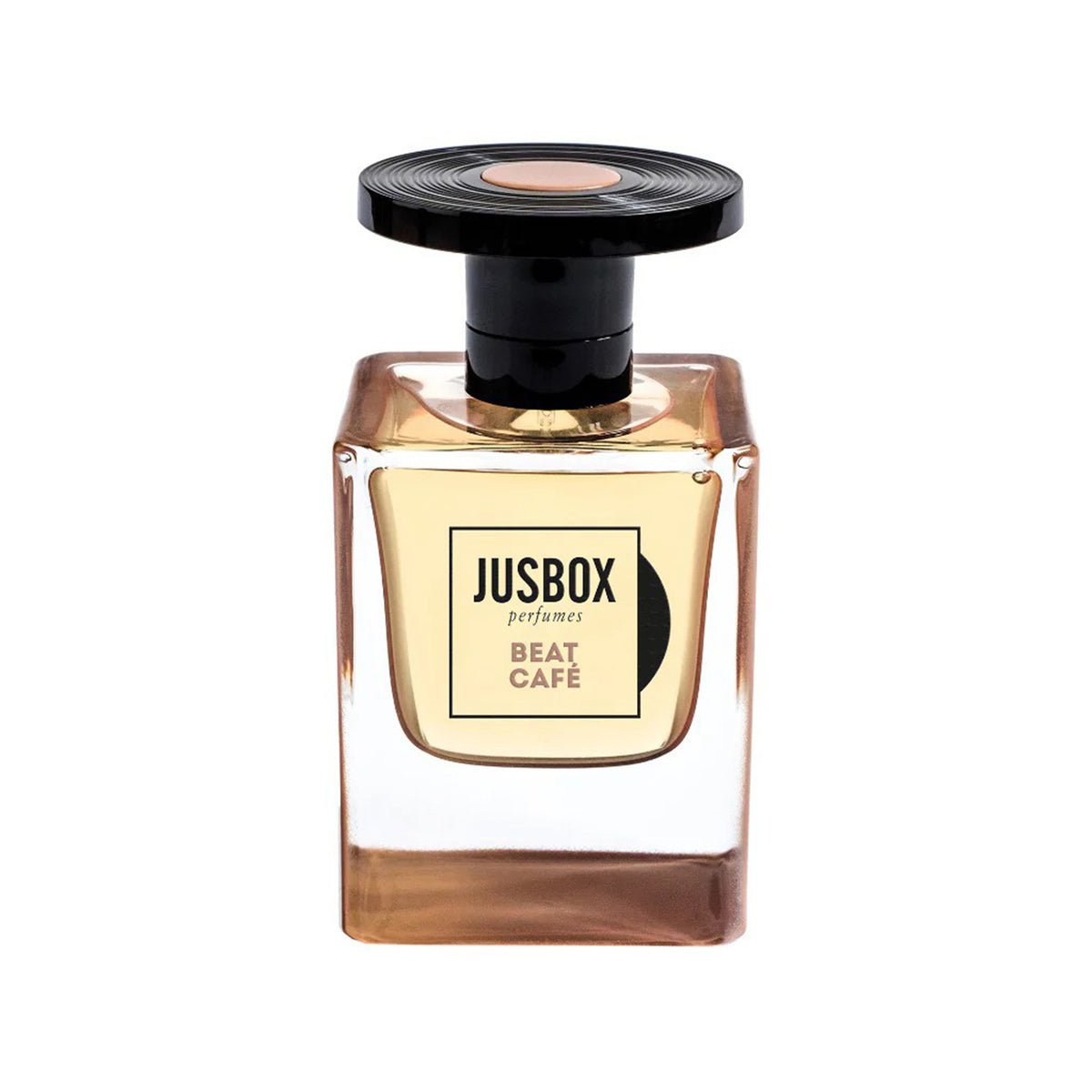 JUSBOX Beat Café Eau de Parfum 78ml bottle – original cognac, tobacco and leather woody oriental perfume in Egypt