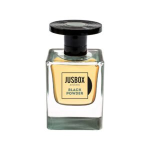 JUSBOX Black Powder Eau de Parfum 78ml bottle – original suede, tobacco and incense leather perfume in Egypt
