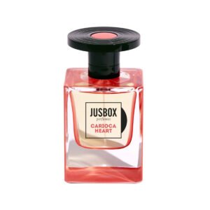 JUSBOX Carioca Heart Eau de Parfum 78ml bottle – original mango, peony and vanilla fruity perfume in Egypt