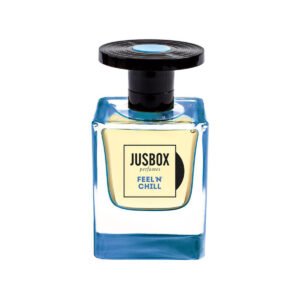 JUSBOX Feel 'N' Chill Eau de Parfum 78ml bottle – original watermelon, coconut water and fig leaf fresh perfume in Egypt