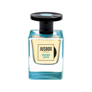 JUSBOX Micro Love Eau de Parfum 78ml bottle – original apple, violet and suede ozonic woody perfume in Egypt