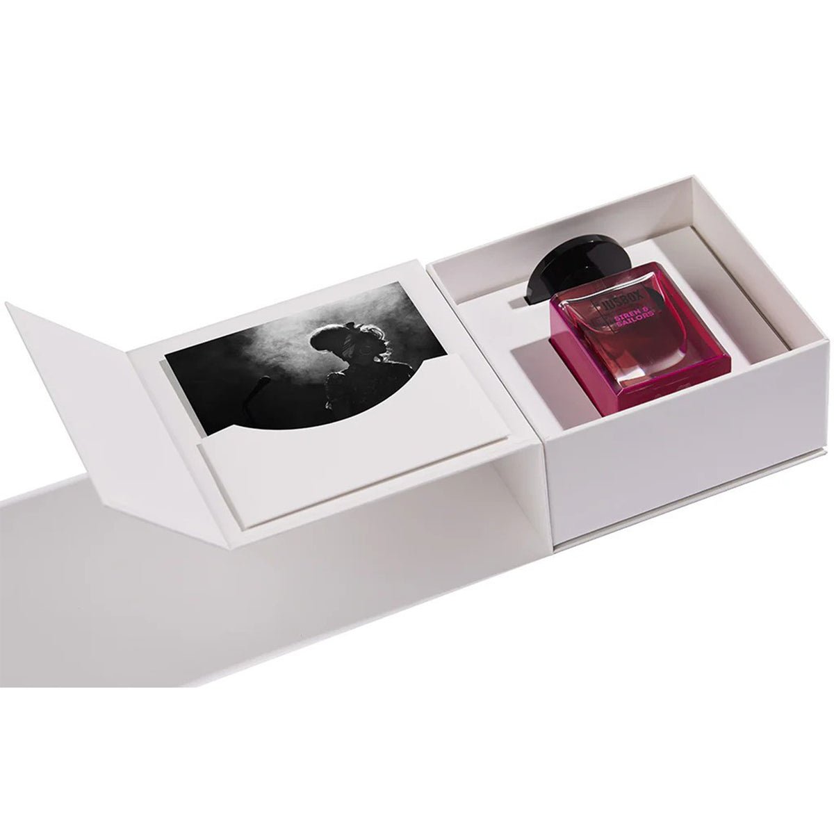 JUSBOX Siren and Sailors Eau de Parfum 78ml view 3 – original peach, rose and vanilla musky floral perfume in Egypt