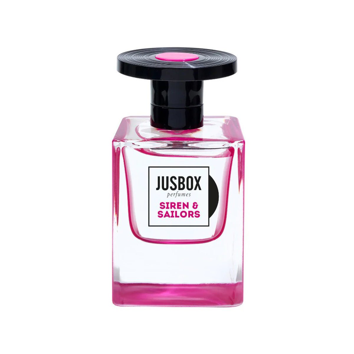 JUSBOX Siren and Sailors Eau de Parfum 78ml bottle – original peach, rose and vanilla musky floral perfume in Egypt