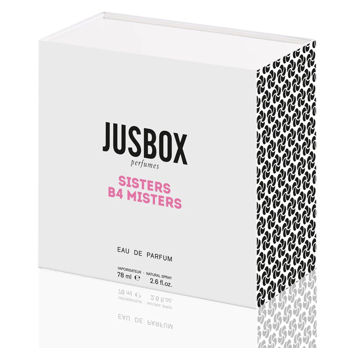 JUSBOX Sisters B4 Misters Eau de Parfum 78ml view 3 – original strawberry, banana and sugared milk gourmand perfume in Egypt