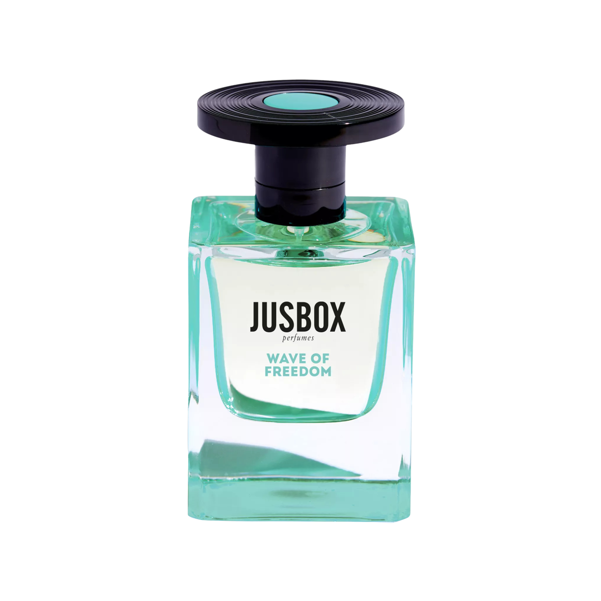 JUSBOX Wave of Freedom Eau de Parfum 78ml bottle – original pear, coconut and pineapple woody fruity perfume in Egypt