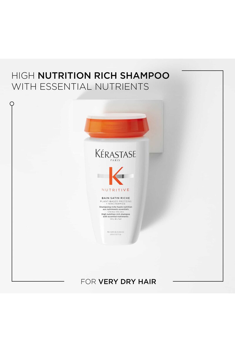 Kérastase Bain Satin Shampoo 250ml bottle – view 2