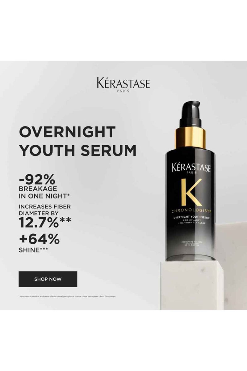 Kérastase Chronologiste Serum 90ml overnight hair treatment bottle – view 2