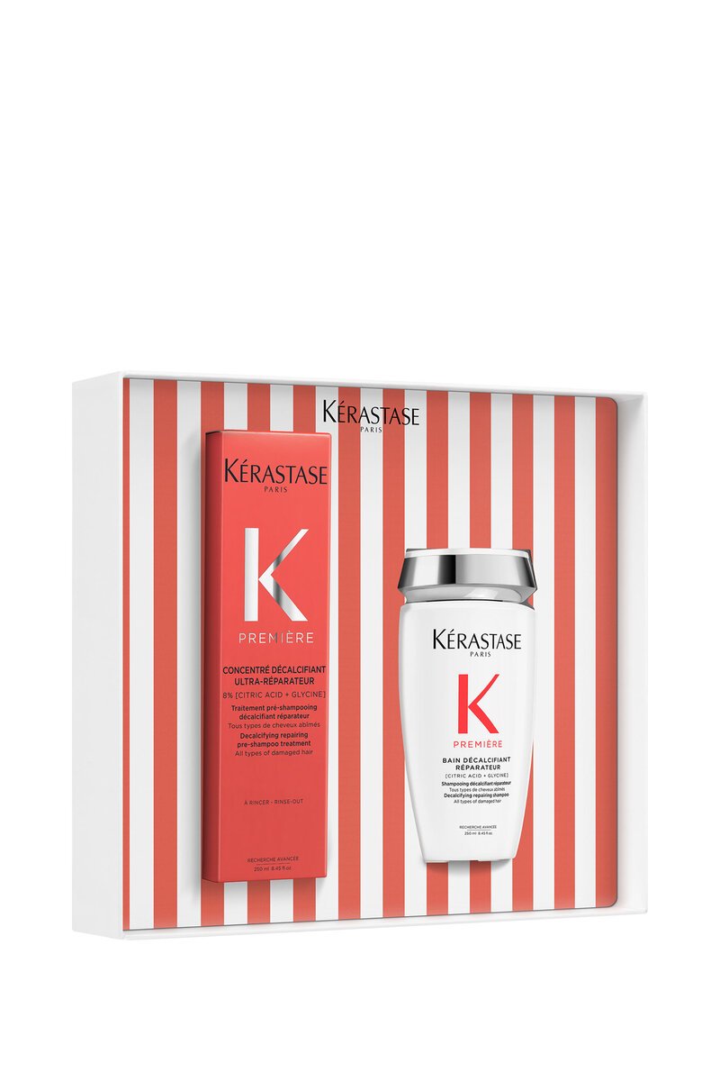 Kérastase Décalcifiant Première Routine decalcifying and repairing hair care set bottles – view 2