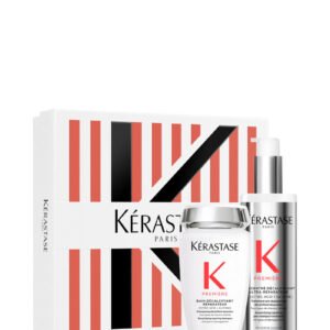 Kérastase Décalcifiant Première Routine decalcifying and repairing hair care set bottles