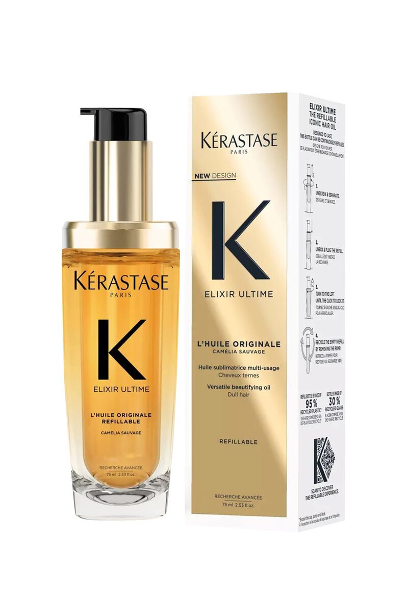 Kérastase Elixir Ultime Hair Oil-in-Serum 75ml refillable bottle – view 2