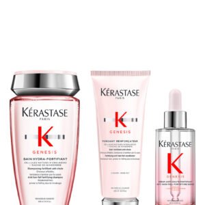 Kérastase Genesis Ultimate Hair Revitalizing Set shampoo conditioner scalp serum box