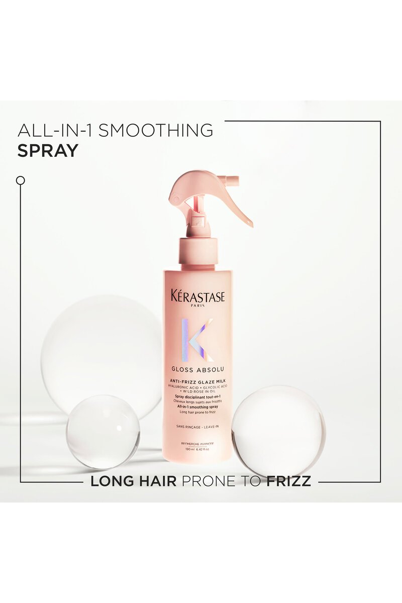 Kérastase Gloss Absolu Anti-Frizz Glaze Milk 190ml spray bottle – view 2