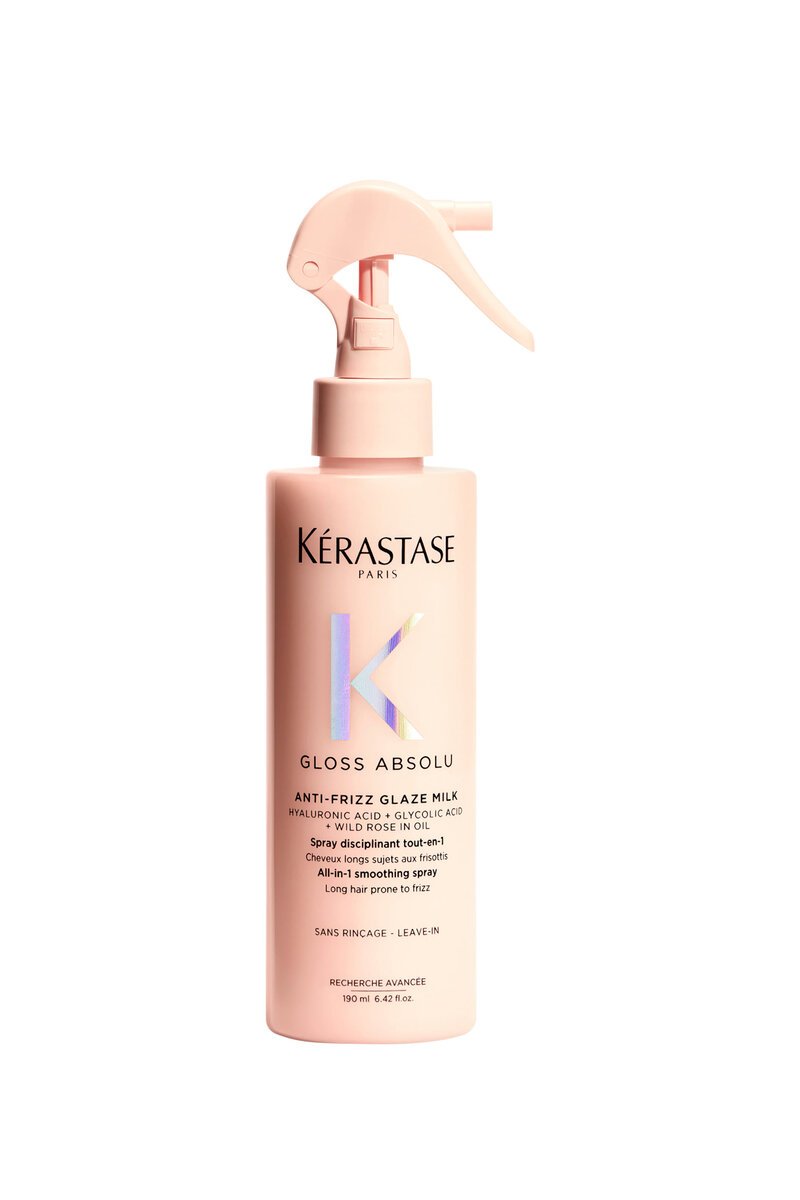 Kérastase Gloss Absolu Anti-Frizz Glaze Milk 190ml spray bottle