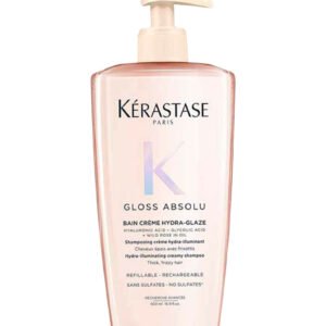 Kérastase Gloss Absolu Bain Crème Hydra-Glaze Shampoo 500ml refillable bottle