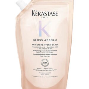 Kérastase Gloss Absolu Bain Creme Hydra-Glaze Refill Shampoo Pouch 500ml
