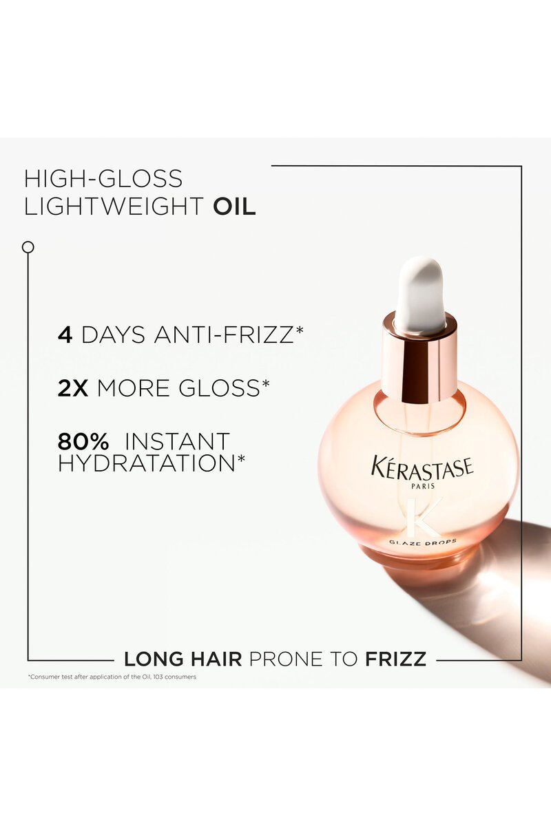 Kérastase Gloss Absolu Glaze Drops 45ml bottle with dropper – view 3