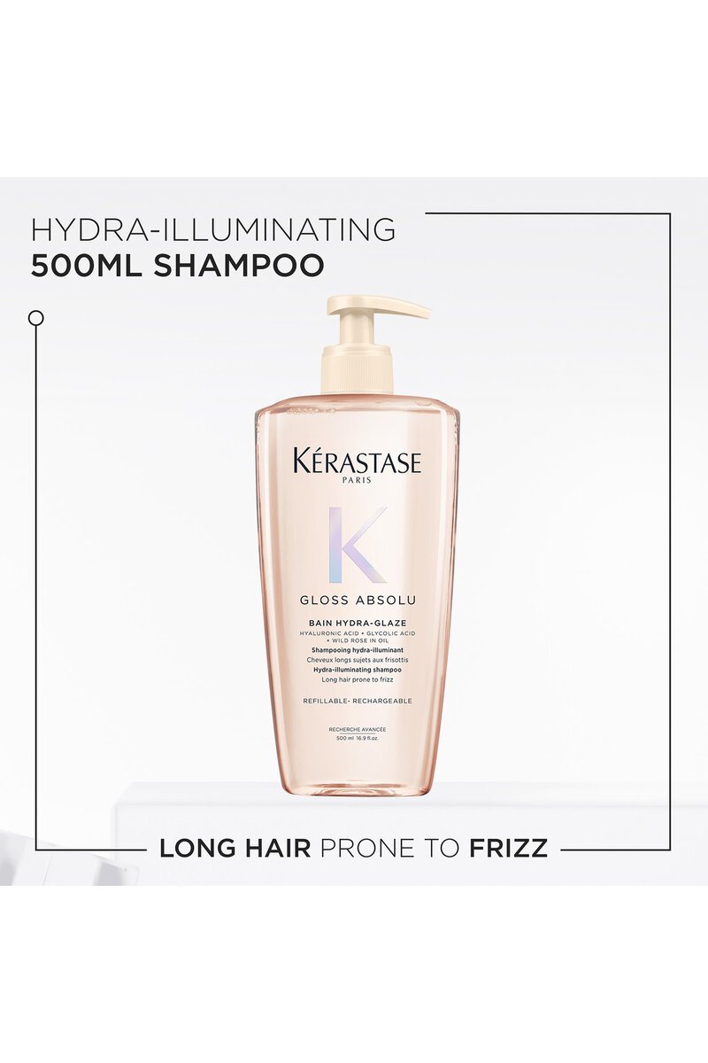 Kérastase Gloss Absolu Hydra-Glaze Shampoo 250ml bottle – view 2