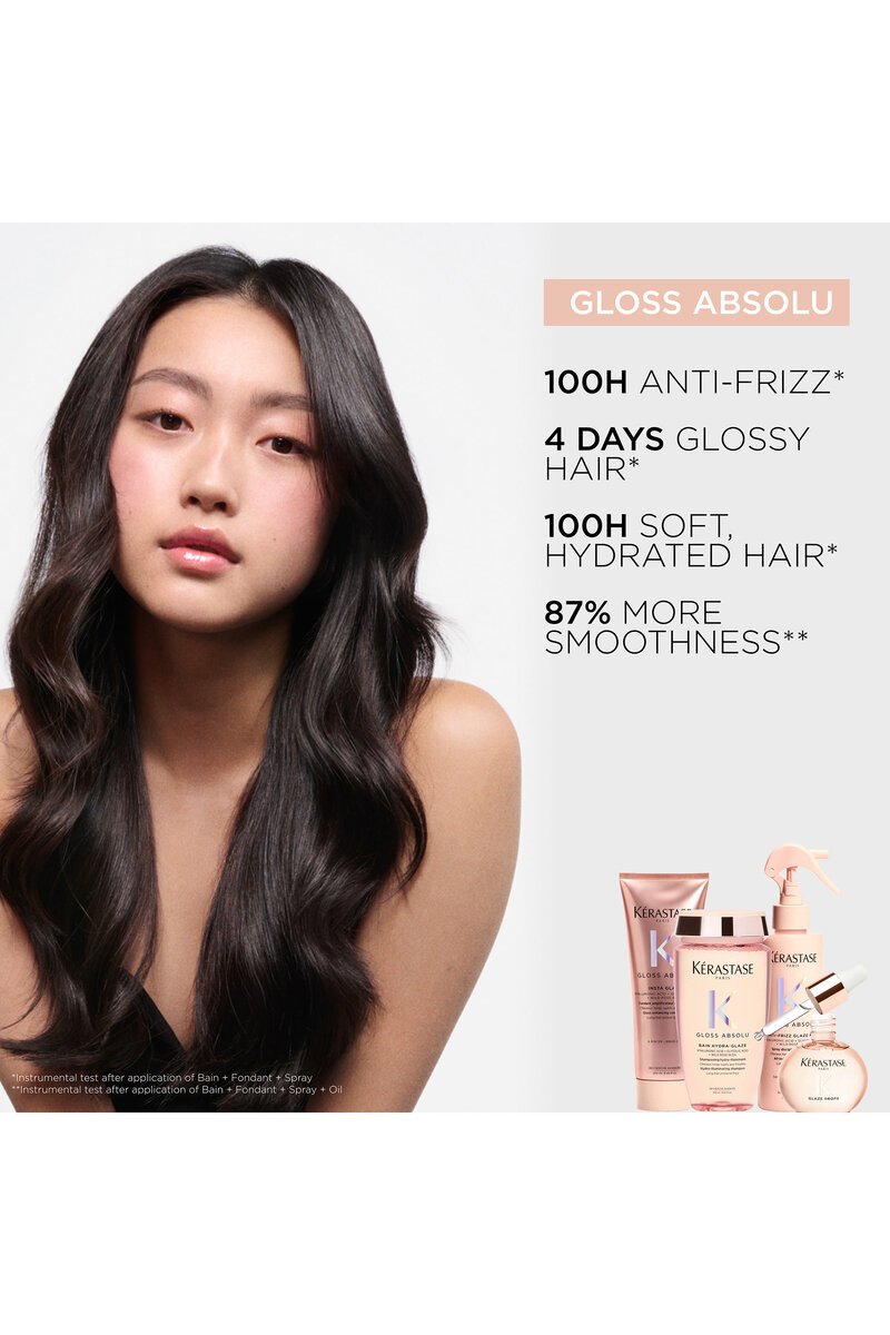 Kérastase Gloss Absolu Hydra-Glaze Shampoo 250ml bottle – view 3