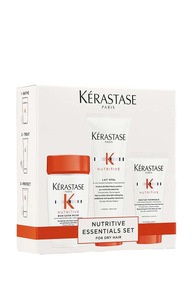 Kérastase Hydrating Haircare Ritual for Dry Hair Essentials Set 3 pieces