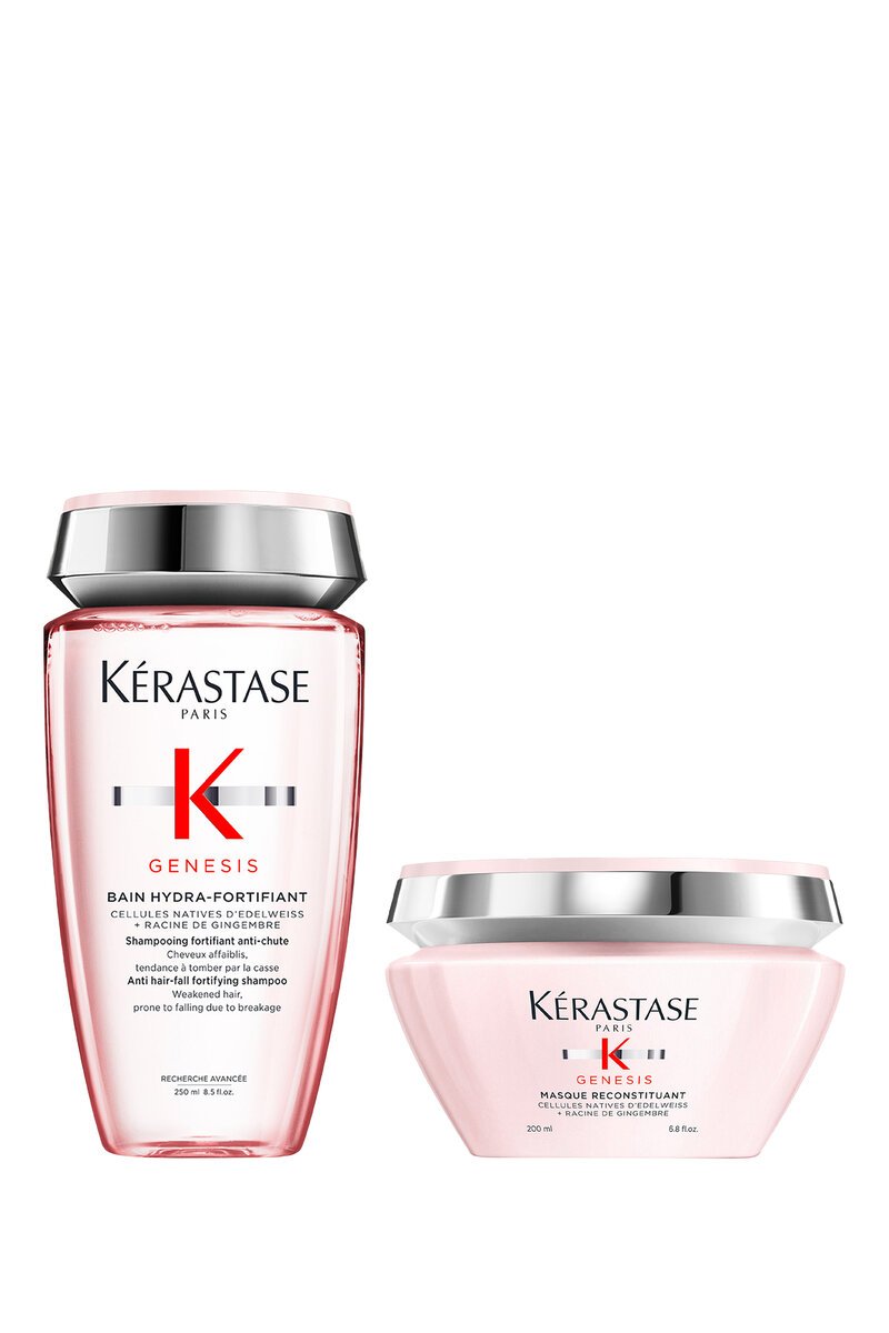 Kérastase Ultimate Hair Strengthening Duo Genesis shampoo and mask set