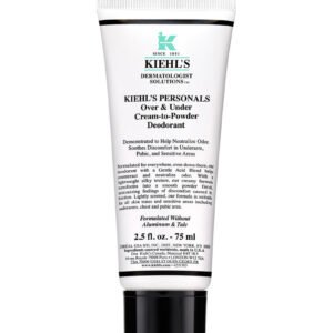 Kiehl's Over & Under Cream-To-Powder Deodorant 75ml tube