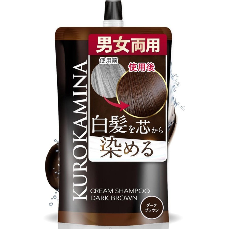 KUROKAMINA Cream Shampoo – Color Shampoo for Gray Hair Care (300g)