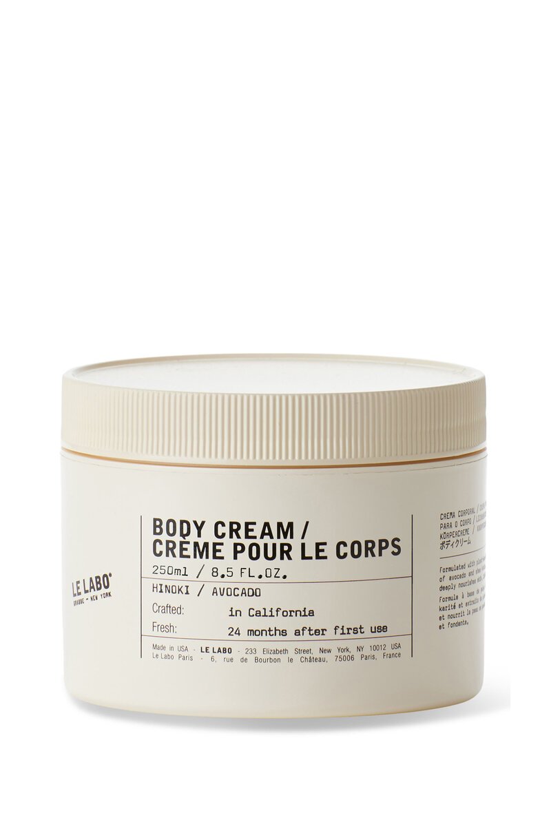 Le Labo Hinoki Body Cream jar