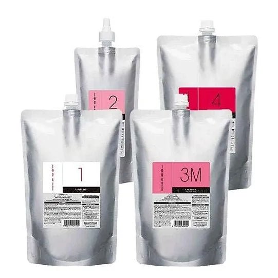 Lebel IO Cell Care System Treatment Refill M Set (1+2+3M+4) 3500 mL total