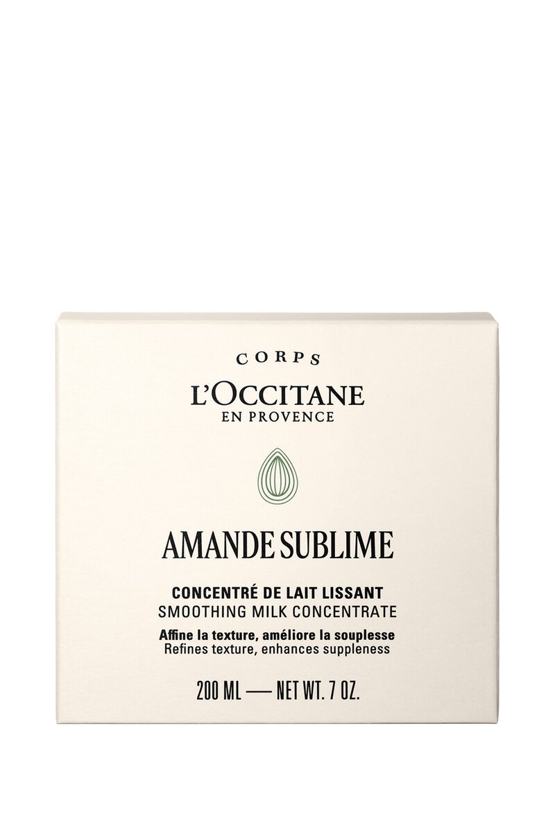 L'Occitane Smoothing Almond Milk Concentrate 200ml jar – view 2