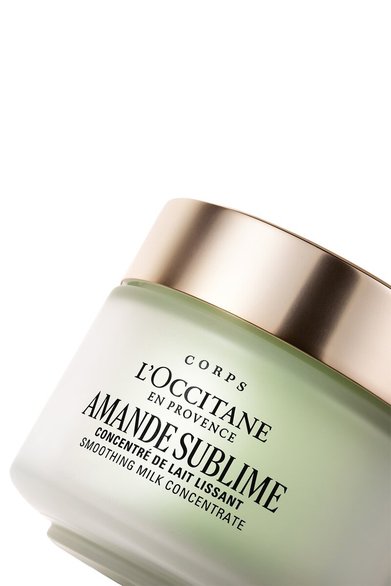 L'Occitane Smoothing Almond Milk Concentrate 200ml jar – view 3