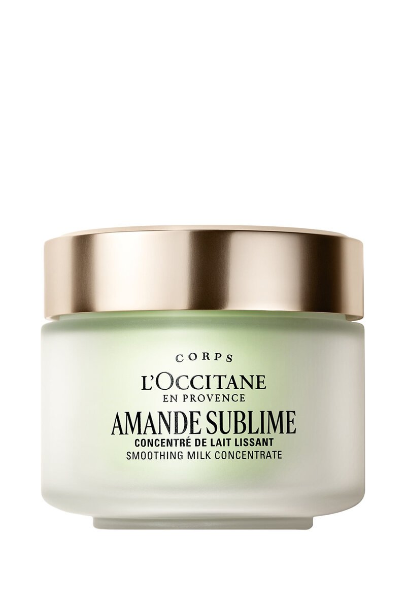 L'Occitane Smoothing Almond Milk Concentrate 200ml jar
