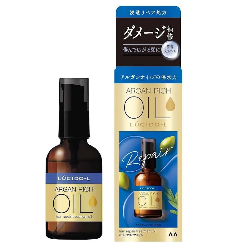 LUCIDO-L EX Hair Repair Oil | Leave-In Treatment with Argan Oil