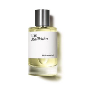 Maison Crivelli Iris Malikhan Eau de Parfum 100ml bottle – original iris, mimosa and amber leather powdery perfume in Egypt