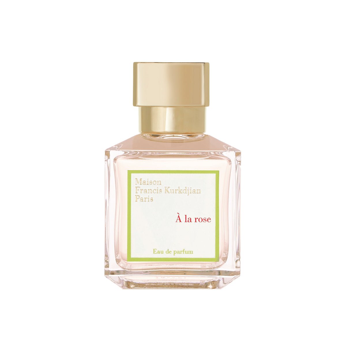Maison Francis Kurkdjian À La Rose Eau de Parfum 70ml bottle – original damask and centifolia rose eau de parfum in Egypt