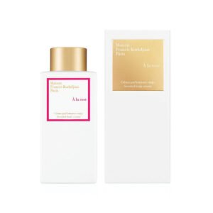 Maison Francis Kurkdjian À La Rose Shower Cream 250ml bottle – original damask and centifolia rose shower cream in Egypt