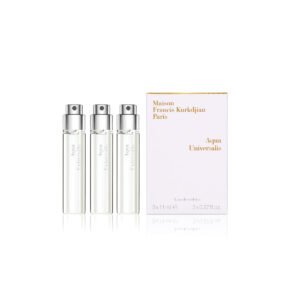 Maison Francis Kurkdjian Aqua Universalis Travel Spray Refills 11ml bottle – original bergamot, lily of the valley and musk fresh globe trotter refills in Egypt