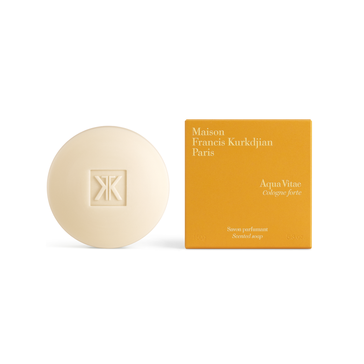 Maison Francis Kurkdjian Aqua Vitae Soap 150g view 2 – original bergamot, mandarin and solar flowers perfumed soap in Egypt